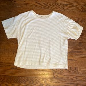 Marine Layer Lydia Textured Stripe Top